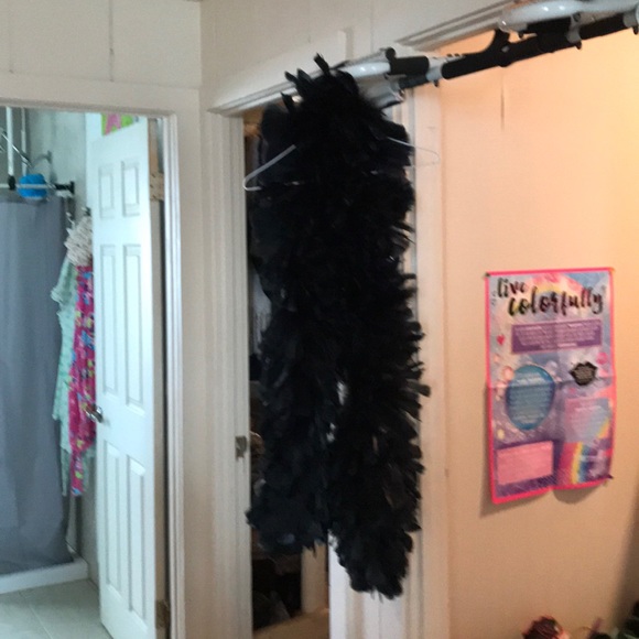 Accessories - Beautiful black boa